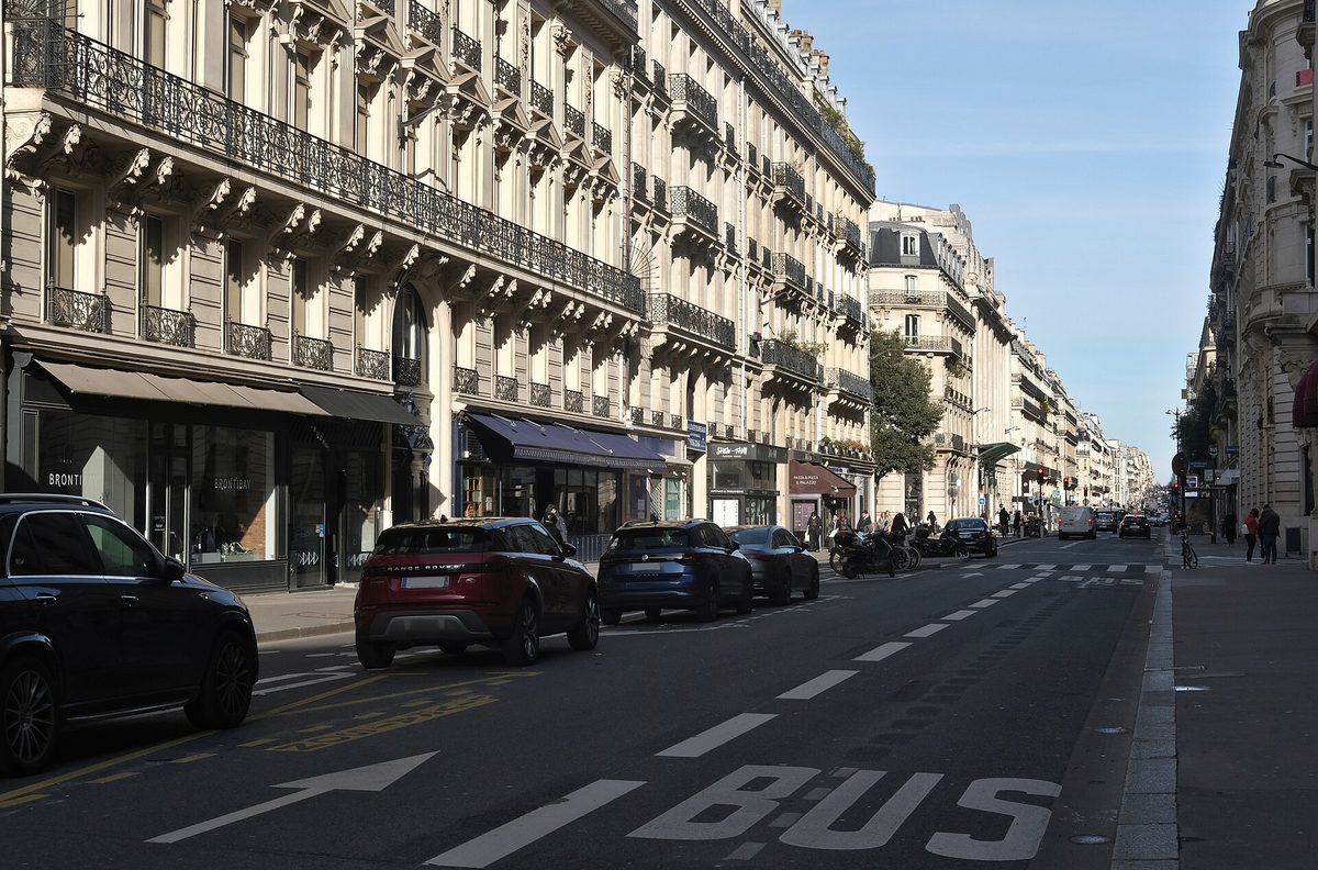 La rue La Fayette, dans le 9e arrondissement de Paris