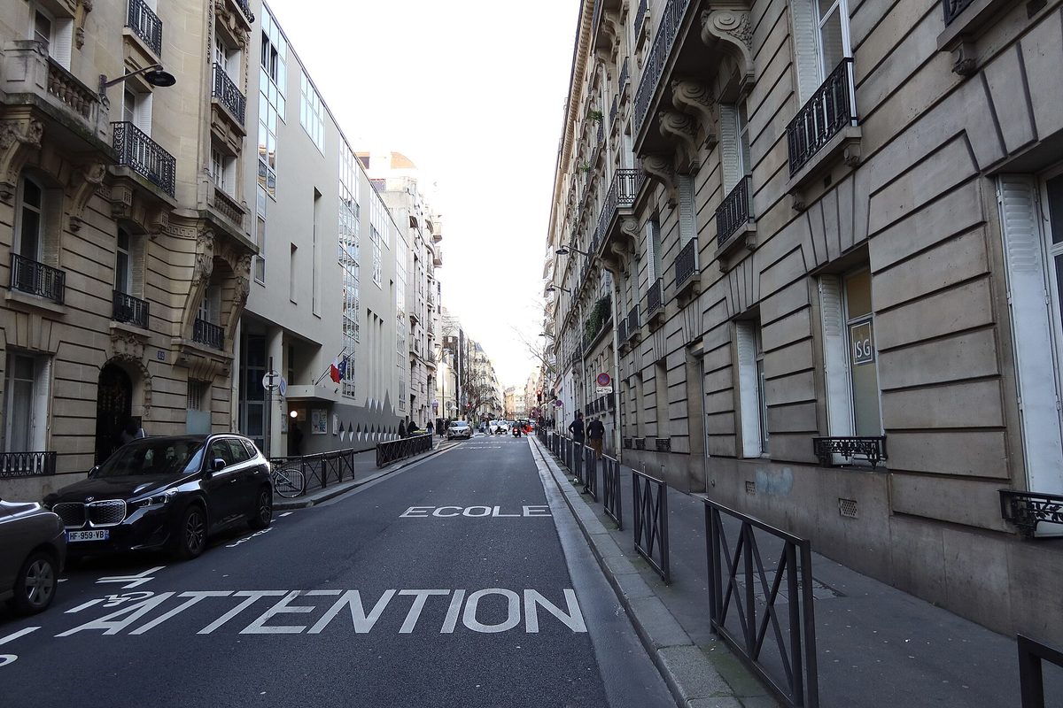 La rue de Longchamp, dans le 16e arrondissement de Paris
