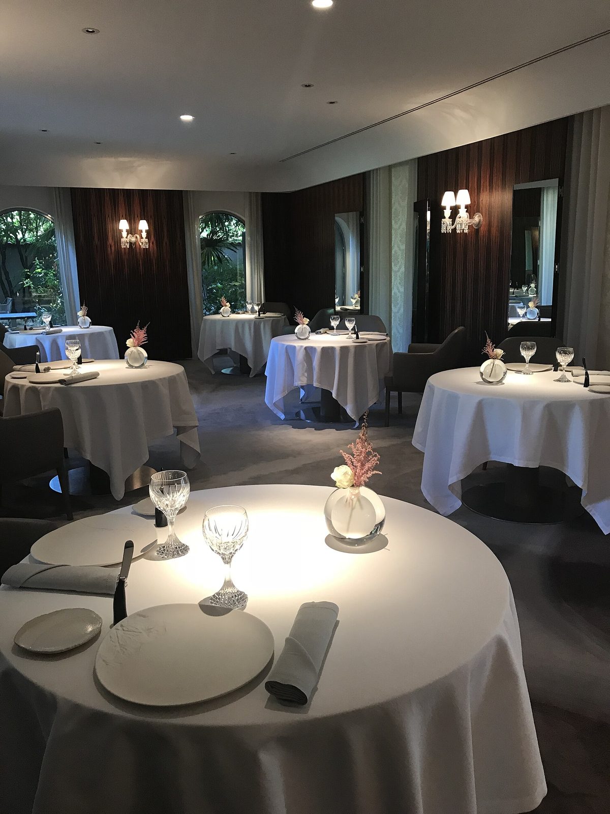Une des salles du restaurant Maison Pic à Valence
