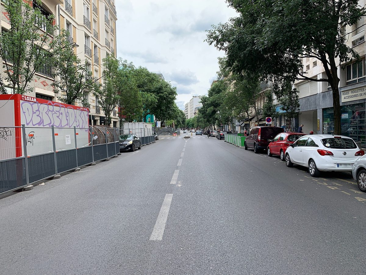 L'avenue Parmentier, dans le 11e arrondissement de Paris