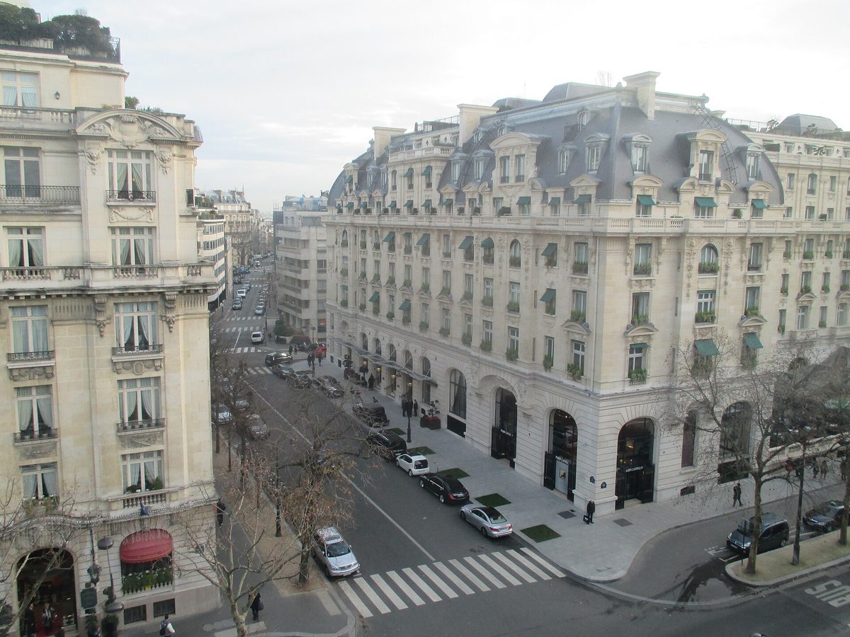 Le palace The Peninsula Paris, avenue Kléber