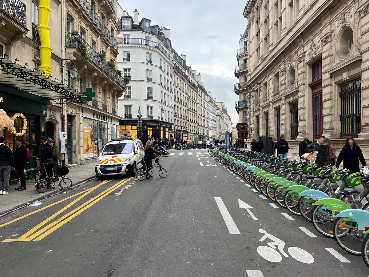 La rue du Pont-Louis-Philippe, dans le 4e arrondissement