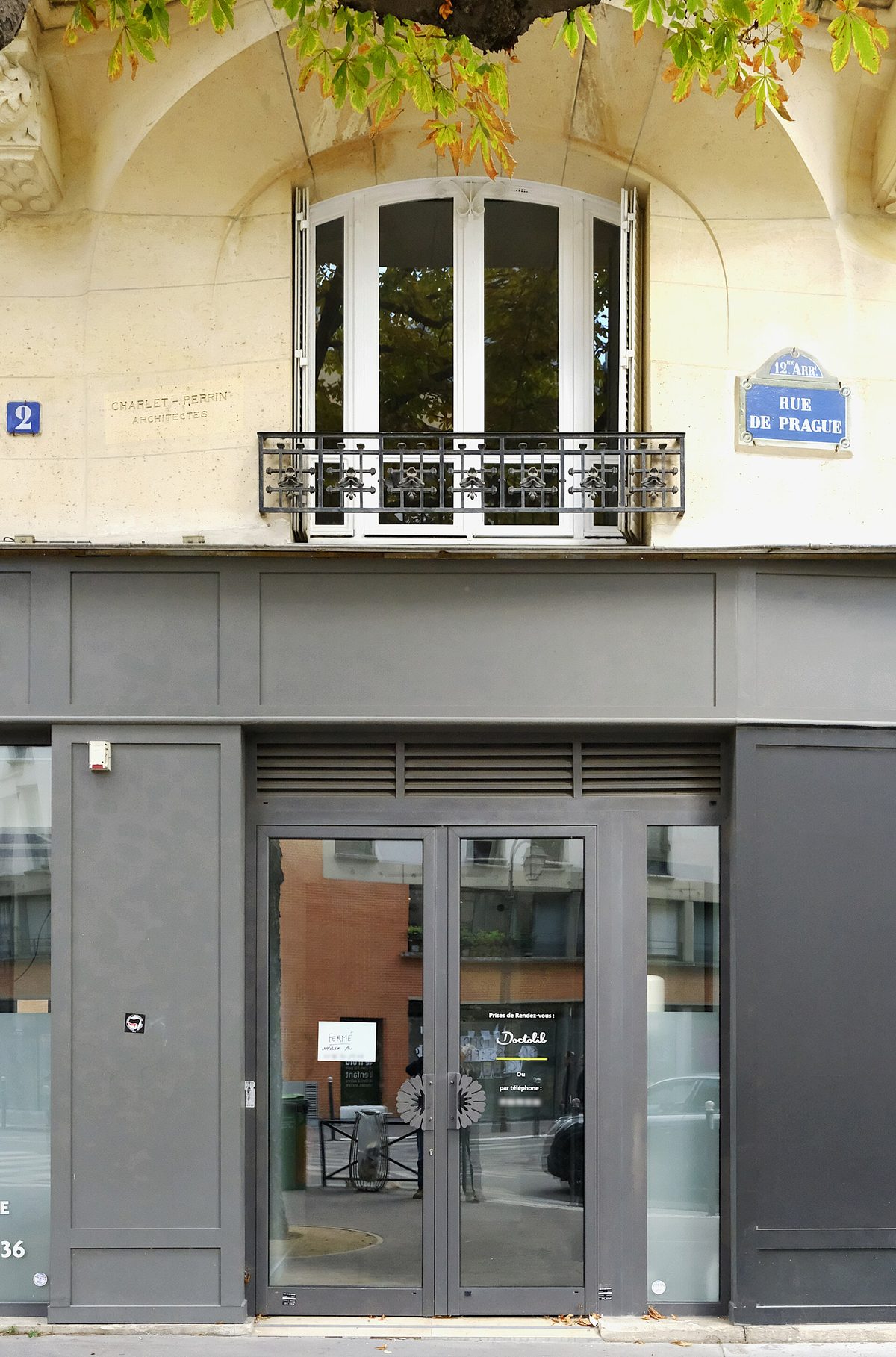 La rue de Prague, dans le 12e arrondissement de Paris