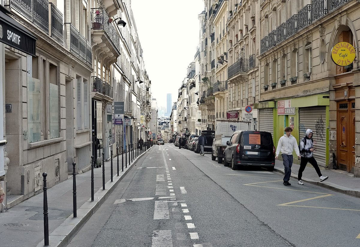 La rue Rodier, dans le 9e arrondissement de Paris