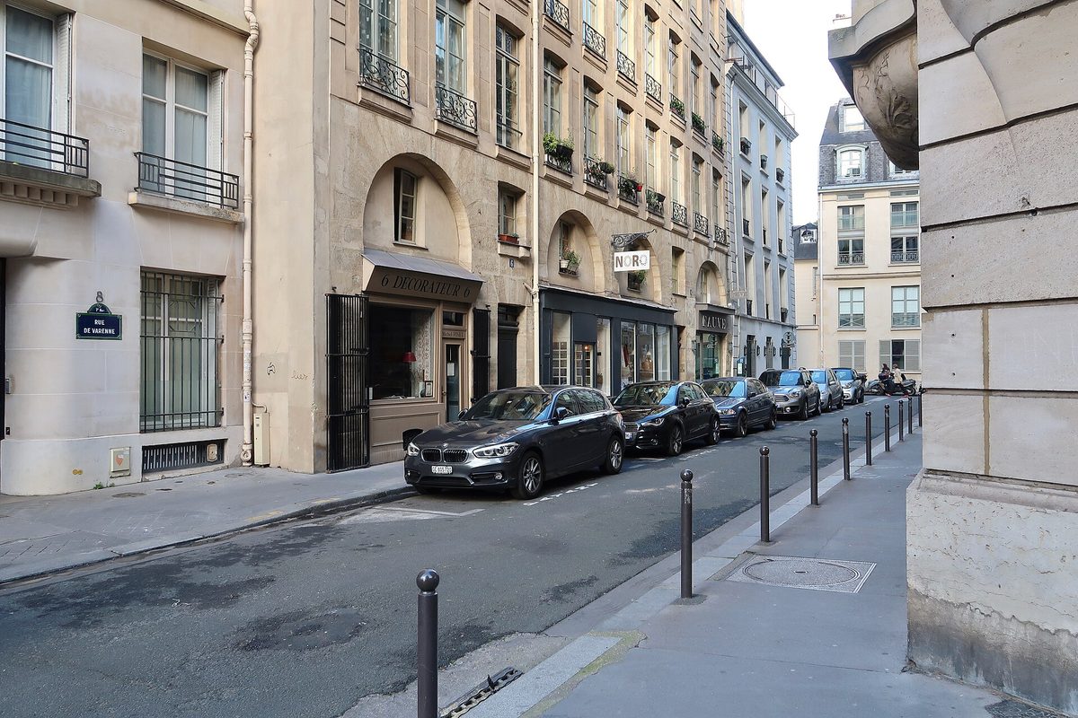 La rue de Varenne, dans le 7e arrondissement de Paris