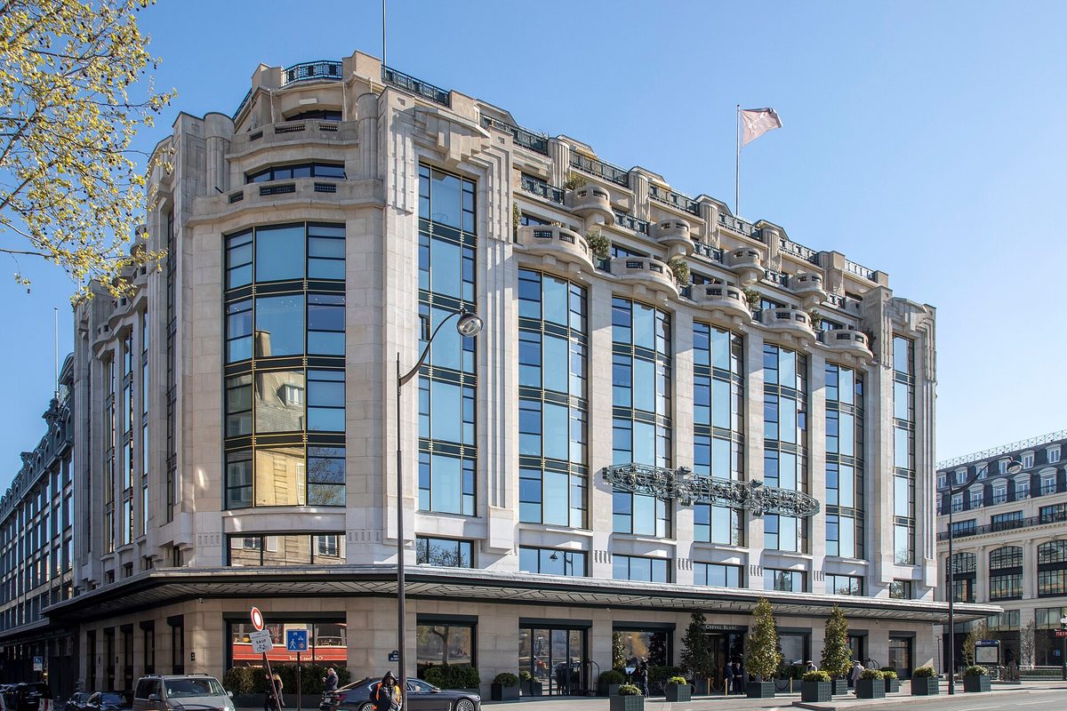Façade de la Samaritaine sur le quai du Louvre