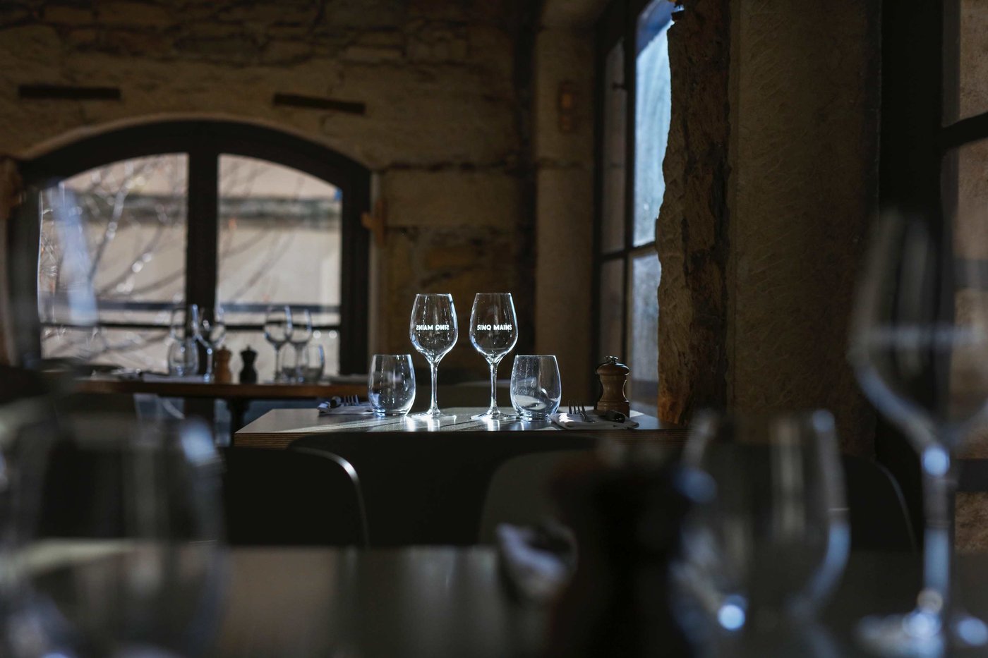 La salle de Cinq Mains, dans le Vieux-Lyon