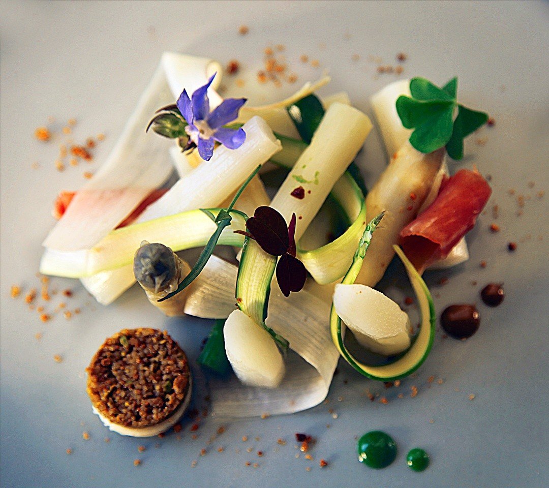 Une assiette dressée chez Soléna, à Bordeaux