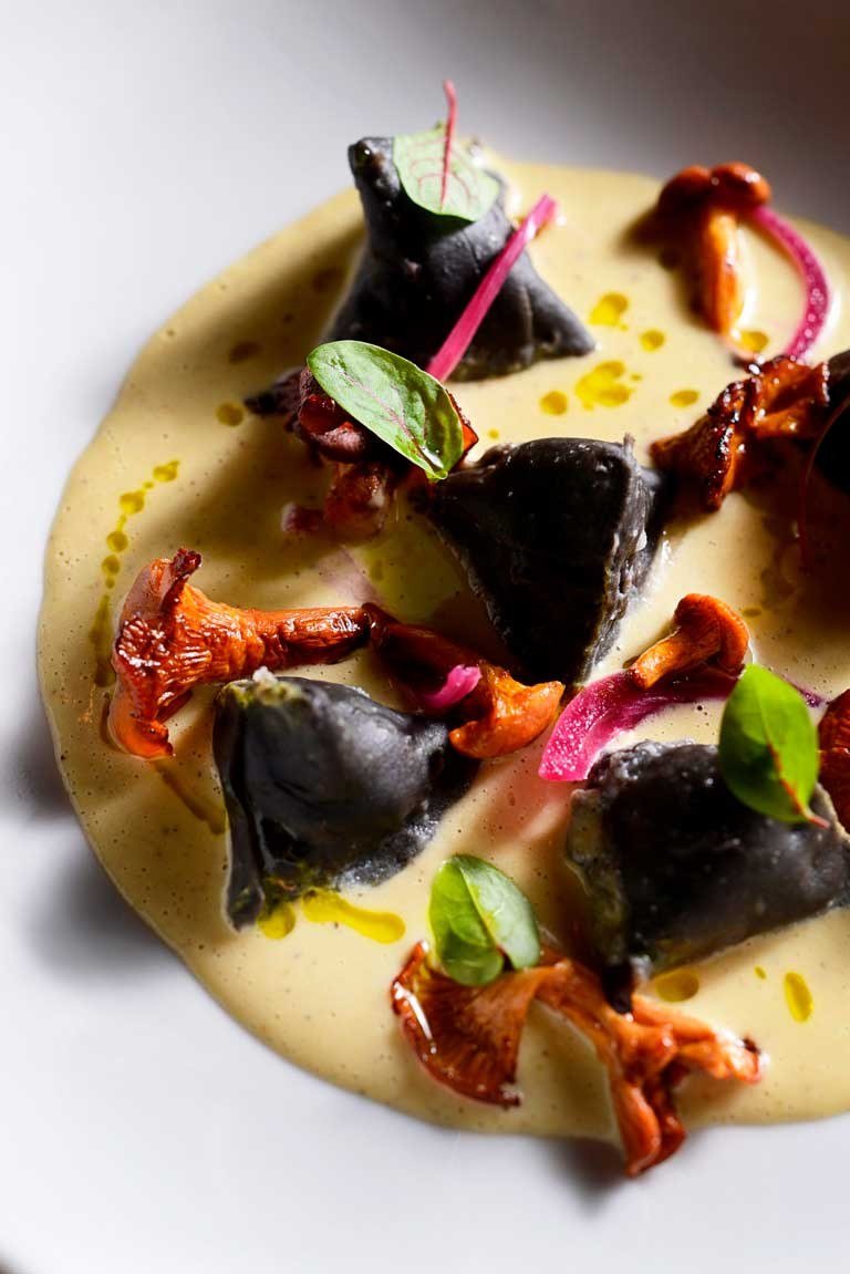 Une assiette dressée chez Substrat, à la Croix-Rousse